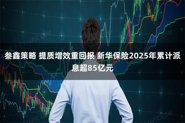 叁鑫策略 提质增效重回报 新华保险2025年累计派息超85亿元